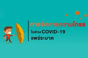 การจัดการความโกรธ ในช่วง COVID-19 แพร่ระบาด